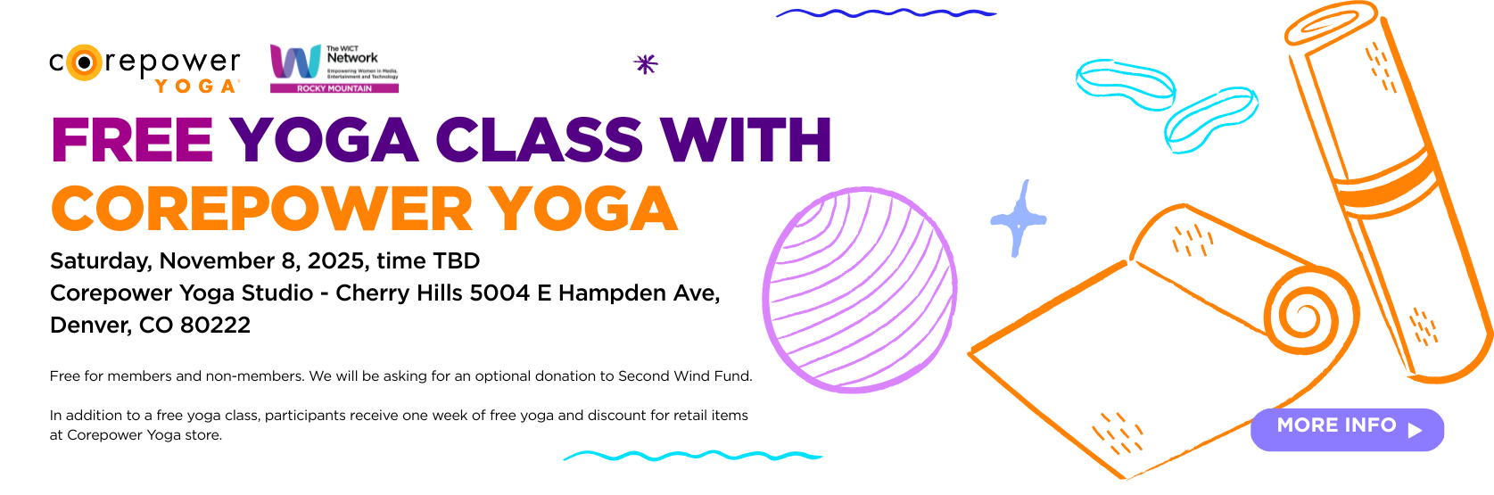 Yoga web banner design