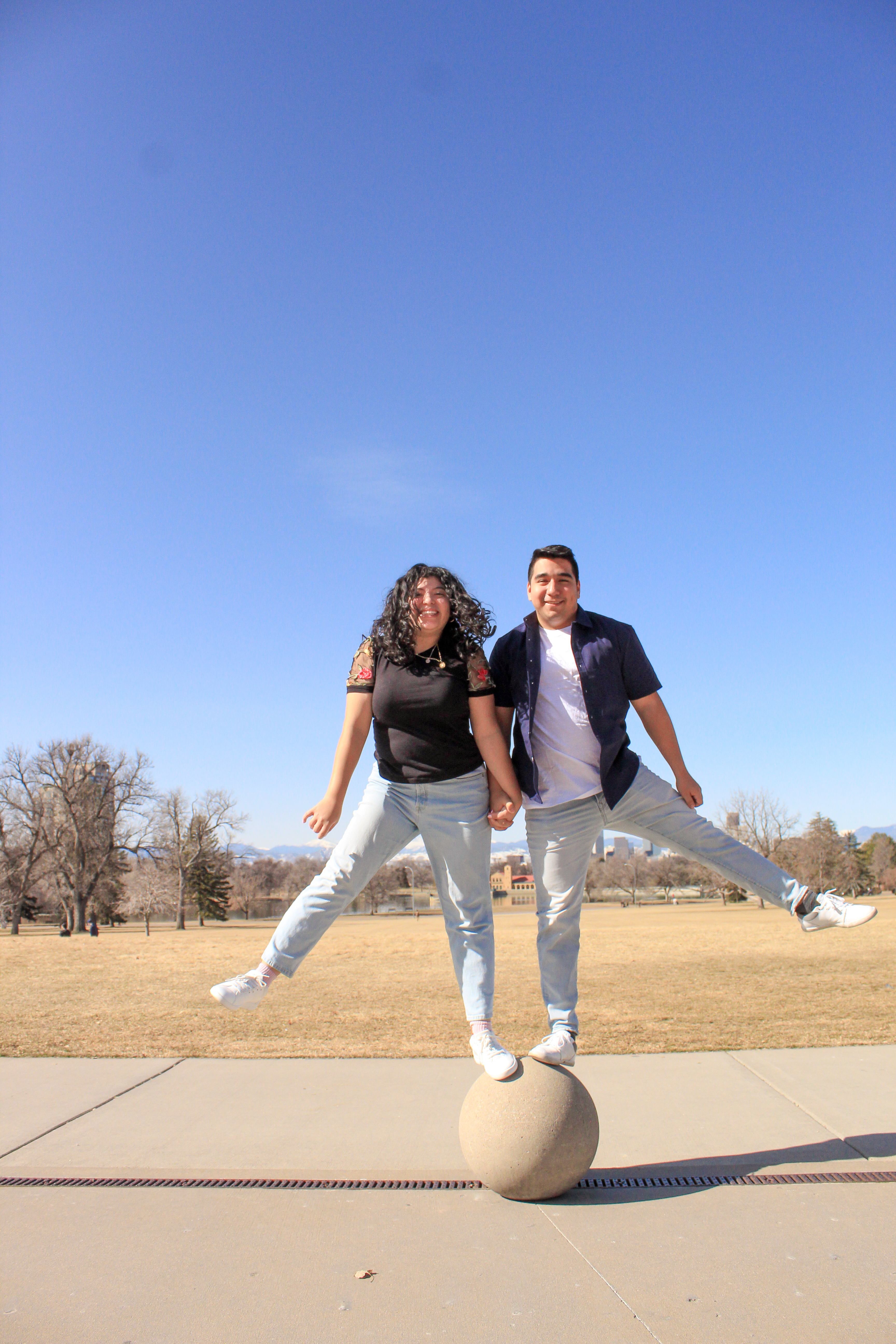 Carmen & Alex wedding portrait