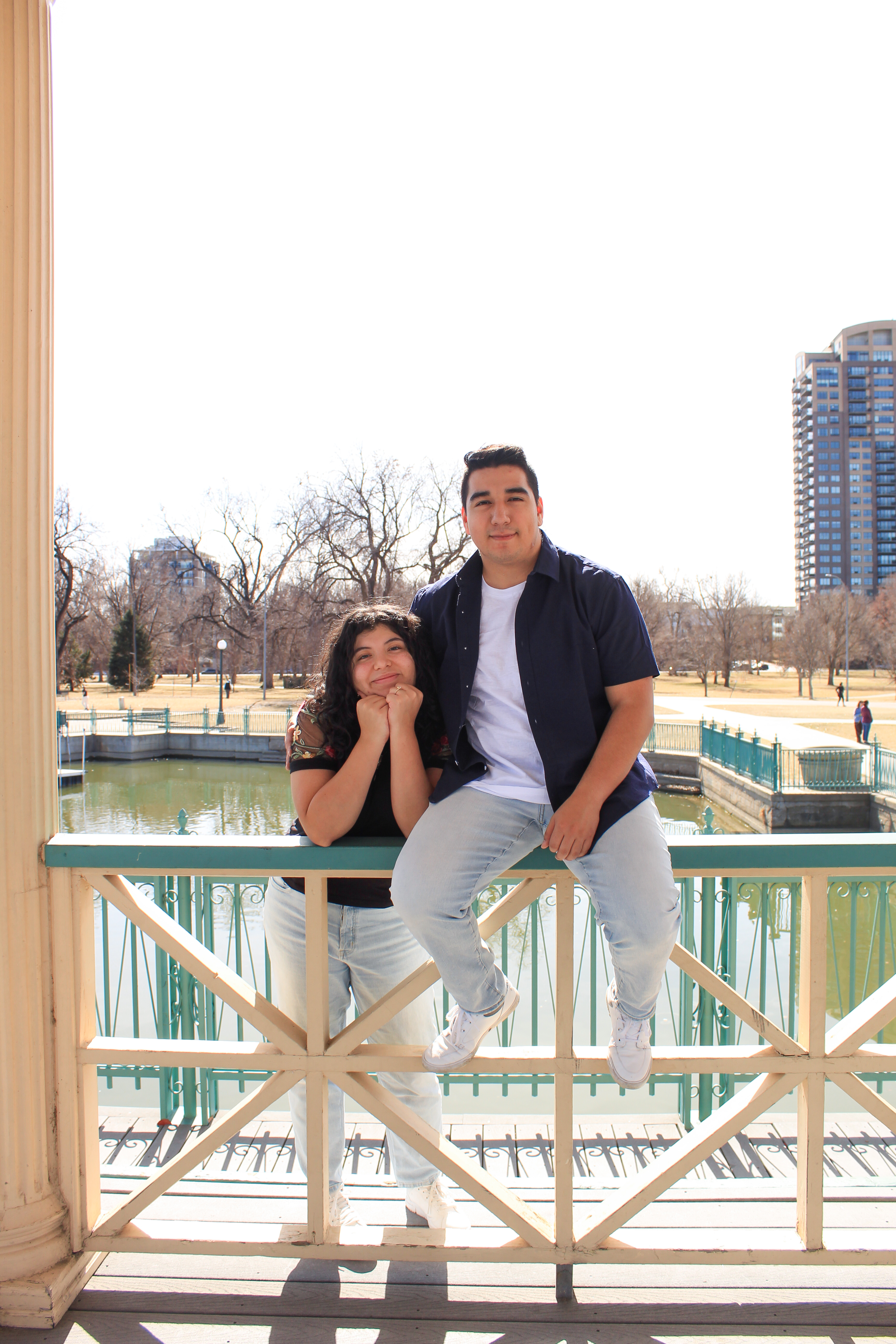 Carmen & Alex wedding portrait