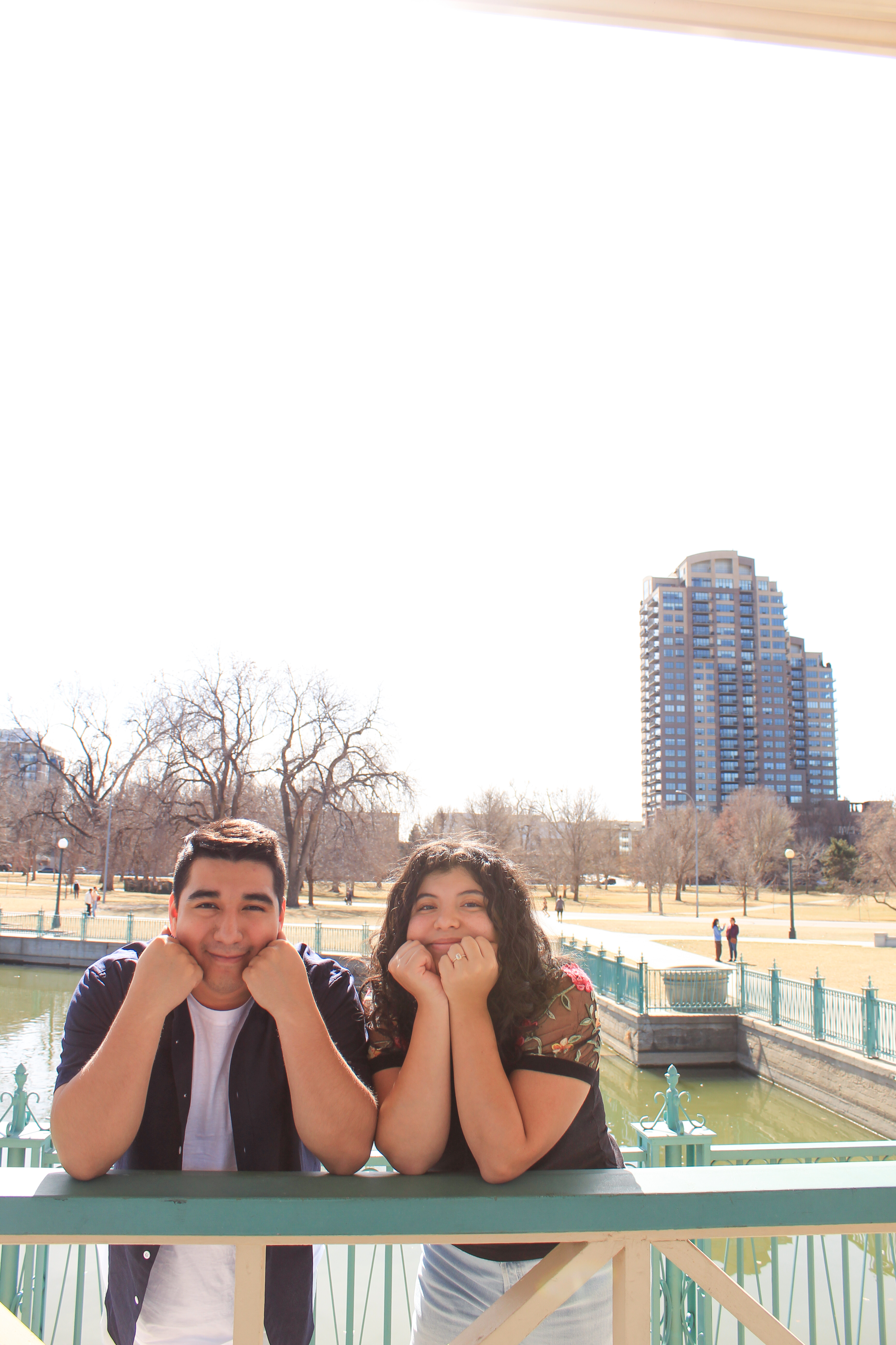 Carmen & Alex wedding portrait