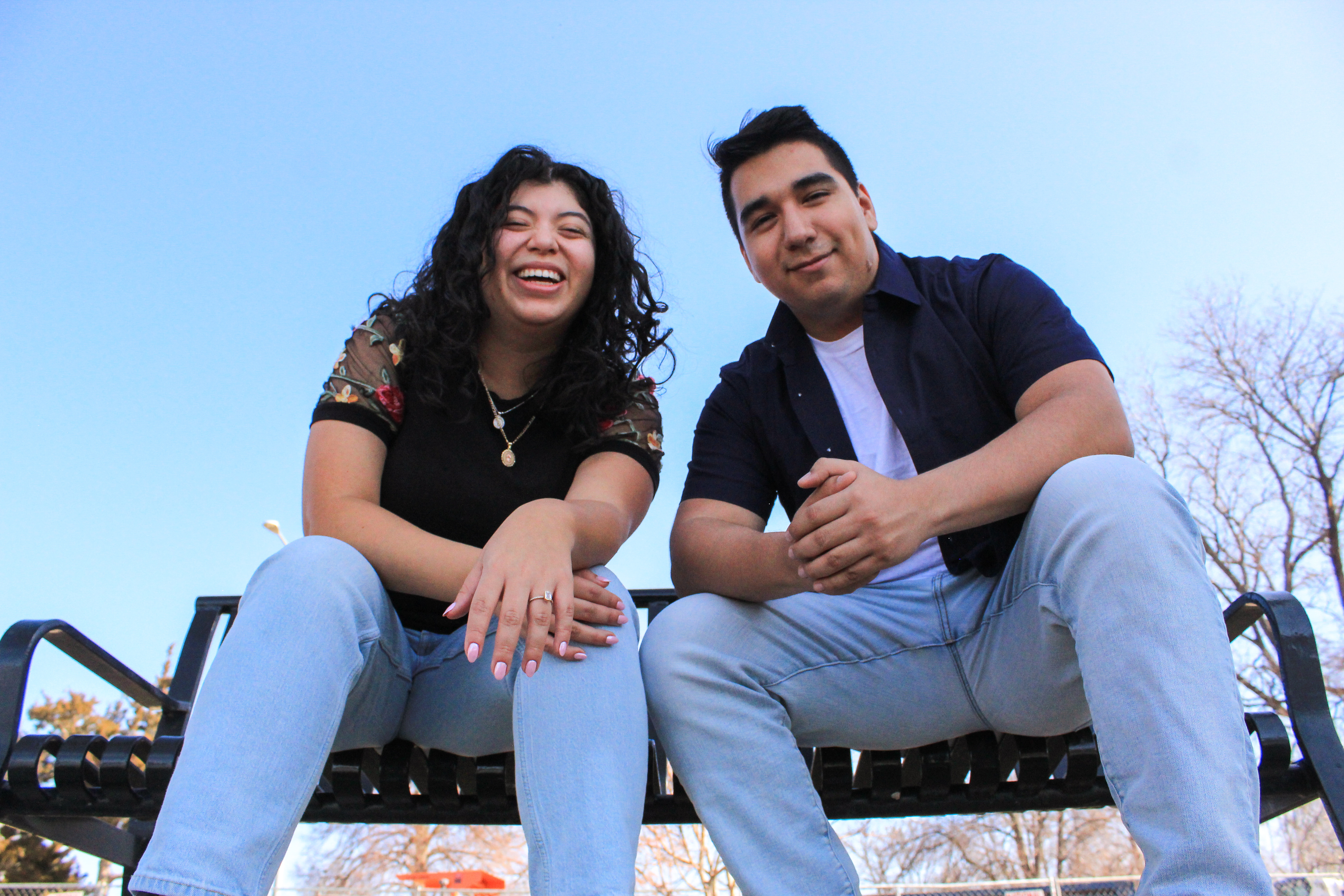 Carmen & Alex wedding portrait