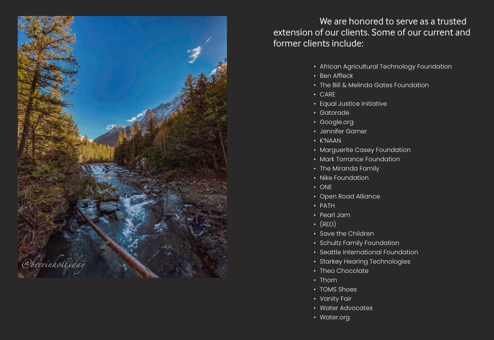 WilliamsWorks screen